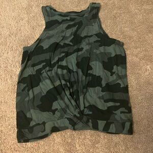 Camo tank top from old navy